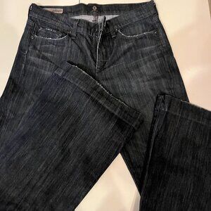 Citzens of‎ Humanity Liberty Medium Rise Bell Bottom Dark Wash Jeans Size 28 💗